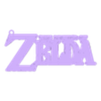 TLOZ Llavero.stl The Legend of Zelda Logo and Keychain