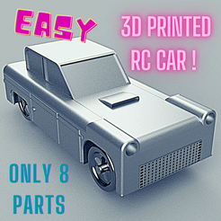 1carre.png FULLY 3D PRINTED RC CAR