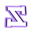 Z_Ucase.stl yahoo alphabet - alphabet letters cookie cutter - cookie cutter