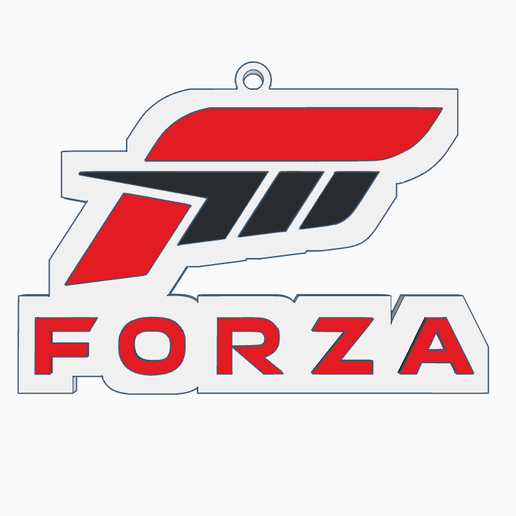 🗝️ Forza Motorsport Keychain・ STL File for 3D printing・Cults
