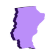 Cuerpo17.stl MAP OF ARGENTINA