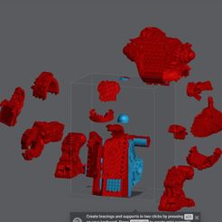 Exploded-GorkaBot.jpg Бесплатный 3D файл Горкабот с поддержкой R3D・План 3D-печати для скачивания