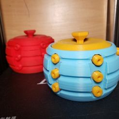 box3.jpg Free STL file Bank Vault Box・3D printable model to download