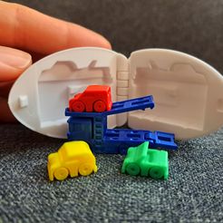 Surprise Egg #7 - Tiny Car Carrier