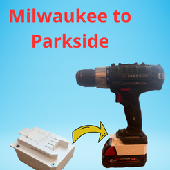 Archivo STL Base de carga de pared para el atornillador eléctrico Parkside  (lidl) 🧑‍🔧・Modelo imprimible en 3D para descargar・Cults