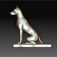 Dog Doberman 3.jpg Dog Doberman statue