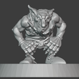goblin501.png STL file FANTASY FOOTBALL BLACK ORC TEAM BUNDLE - Pre supported・3D printer design to download, Brutefun