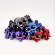 20230430_152902.jpg STL file CUTE FLEXI PRINT-IN-PLACE SPIDER, ARTICULATED TOY・3D printable model to download