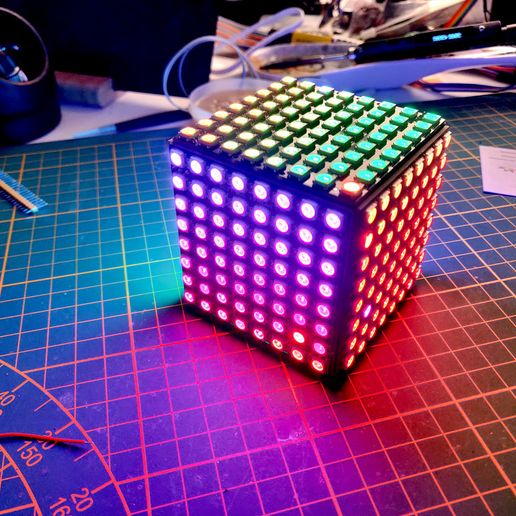 3D Cube LED 8x8x6