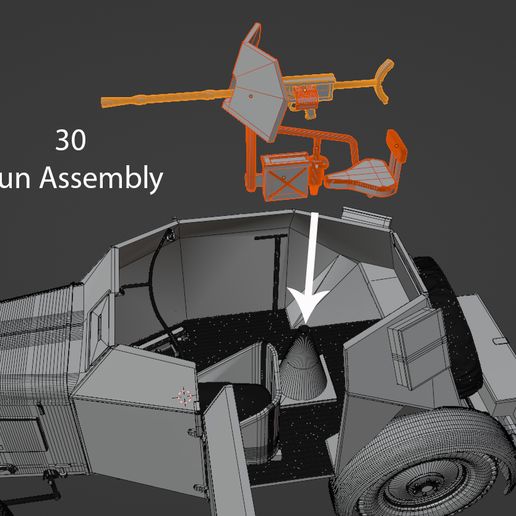 30.jpg 1/35 Немецкий автомобиль-разведчик Kfz13