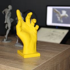 IMG_0407.JPG Free STL file hand anatomy・3D printing template to download