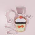 Cupcake.jpg Cupcake Cookie Cutter #1