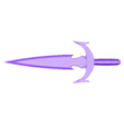 razor_blade_and_grip.STL Mehrunes' Razor Skyrim