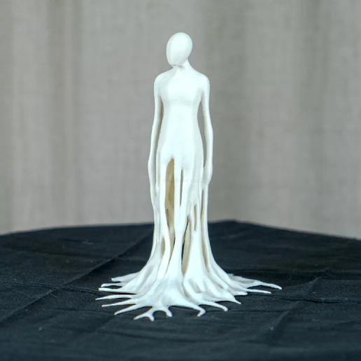 🫠 Melting Man Sculpture・Free 3D File for 3D printing・Cults
