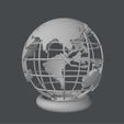 3.jpg Globe 3D printed