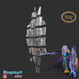 untitled_TL-18.png Battle Academia Leona Shield 3D Model Digital File - League of Legends Cosplay - Leona Cosplay - 3D Printing- 3D Print - LOL Cosplay