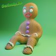 gingerbread_crlwaly_2.jpg Crocheted Gingerbread man and Christmas balls - Flexi Print in Place