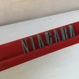 NIAGARA.jpg NIAGARA font uppercase 3D letters STL file