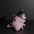Miltank3.png Miltank pokemon 3D print model