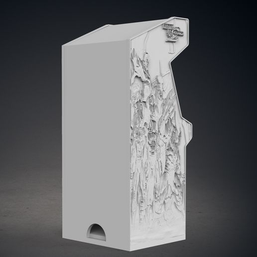 🕹️ Marvel vs Capcom 2 Arcade Cabinet with Lithophane・ STL File for 3D ...
