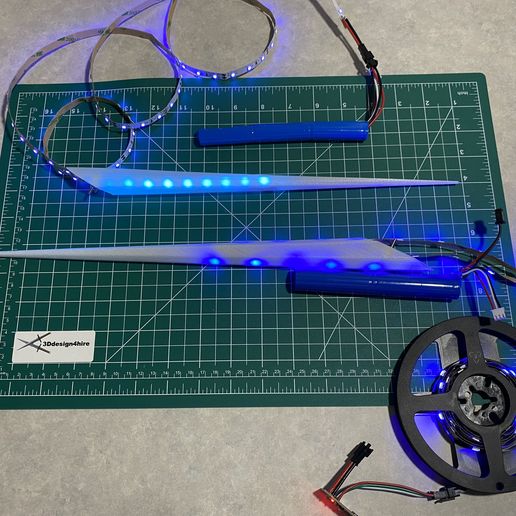 iain Be Bree Nes Bees Éclair creux pour effets de lumière