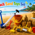1000261008.png Beach Sand Toys Set with water launcher