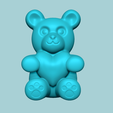 bh2.png Jelly Candy Molding Bear Heart - Gummy Mould