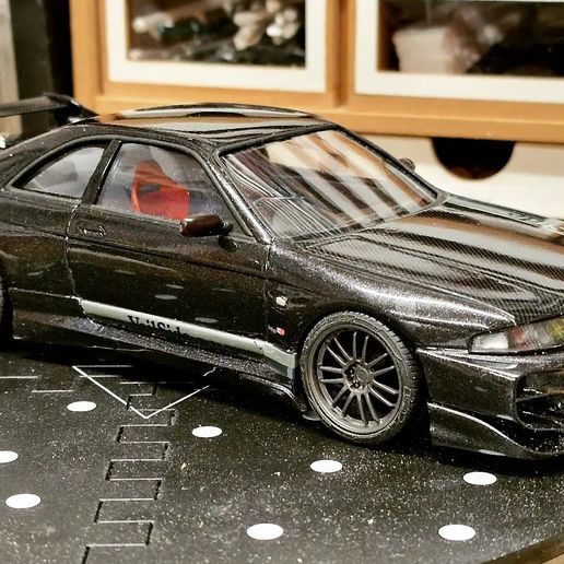 👽 1/24 Veilside R33 GTR Bodykit for Fujimi・ STL File for 3D