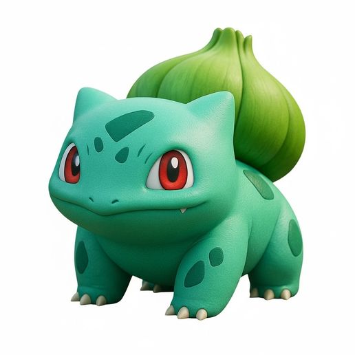 🎲 Bulbasaur・ STL File for 3D printing・Cults