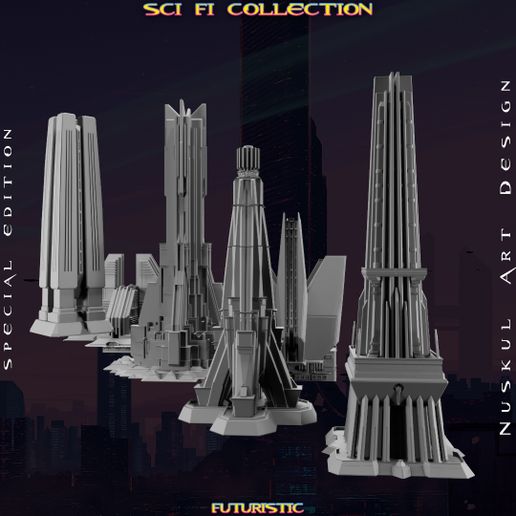 evellen0000.56.Still012.jpg Sci - Fi Collection - Bundle - Pack  (14 STL FILE )