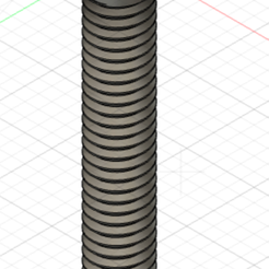Vis-Hexagonale.png Free STL file Hexagonal screw M4 Lg 25mm・3D printing template to download