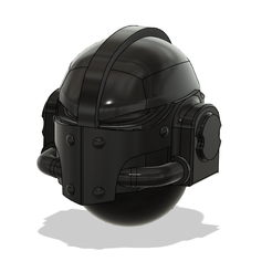6.PNG Fichier STL gratuit Casques Gloomy Angels avec en prime des casques ailés・Plan à télécharger et à imprimer en 3D
