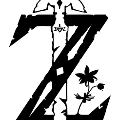 zelda_logo.png Zelda logo wall decal