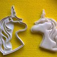 2.jpg Download STL file unicorn cookie cutter fondant • 3D printable template, catoiraf