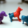 Capture d’écran 2018-03-29 à 11.56.05.png Free STL file Mixable dog models - Puzzle game・3D printing idea to download