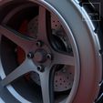 a4.jpg 3D file HHH Wheel Set 3 Offsets for miniatures 1-24th・3D printable model to download, BlackBox