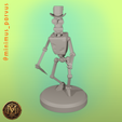 Robot3.png Robot - miniature for 3D printing - 30mm scale