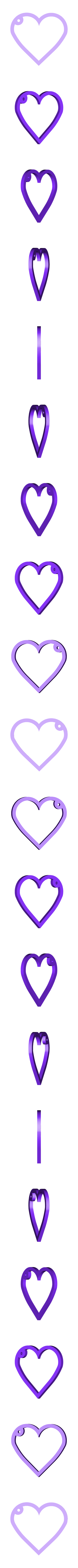 Heart_simple.STL modelo de impressão 3D simples de coração