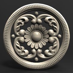 rozetka1.jpg Moulding decoration ceiling wall wall house apartment cnc 3D printing