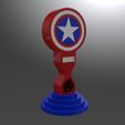 SOPORTE-AURICULAR-CAPITAN-AMERICA_01.jpg MARVEL / CAPTAIN AMERICA / CAPTAIN AMERICA HEADSET STAND / CAPITAN AMERICA HEADSET STAND