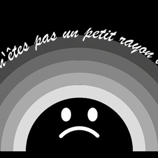 Petit rayon noir 3D model