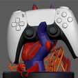 12.png SPIDERMAN INTO THE SPIDER VERSE 2099 MIGUEL PS CONTROLLER HOLDER 3D PRINT