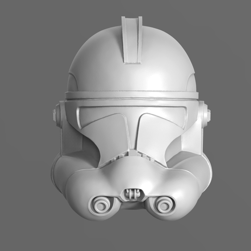 STL file C Galaxy Trooper P2 Helmet Fan Art・3D printing idea to ...