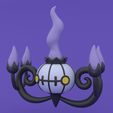 Chandelure-Render-2.jpg Chandelure - Pokemon 3D Print Model
