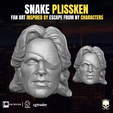 1.png Snake Plissken fan Art Kit 3D printable Files For Action Figures