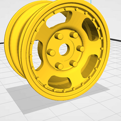 5-slot-wheel.png STL file 1.7 5 slot wheels・3D printing idea to download, Benludgater