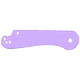 knife_scale_back.stl Civivi Elementum Knife scales