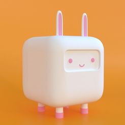 01.jpg STL file Box Bunny・3D printing model to download