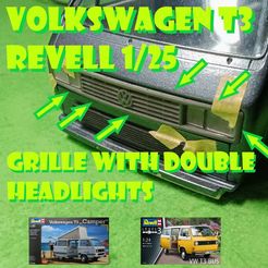1.jpg OEM GRILL FOR VW T3 REVELL 1/25
