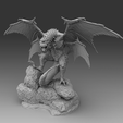 Dragon_11.png Dragon's Lair miniatures - 4 winged dragon king